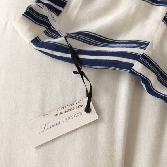 LAST CHANCE | Lovers + Friends Striped Flowy Skort - Picture 6 of 8